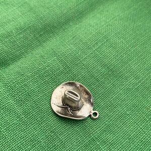Vintage Sterling Silver Charm Western Hat